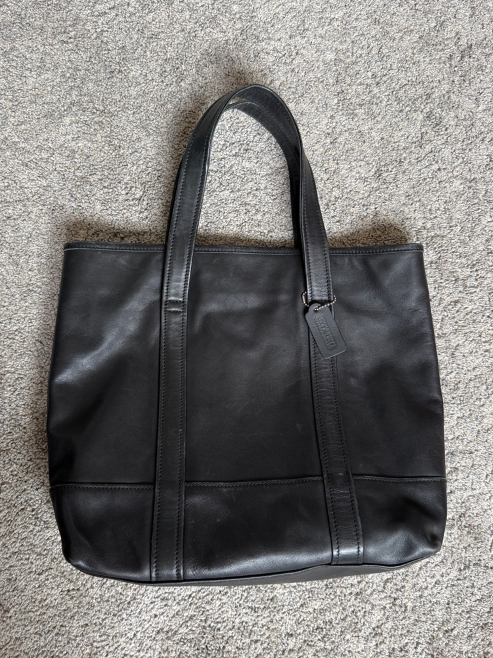 Coach Vintage Black Tote Bag 9401